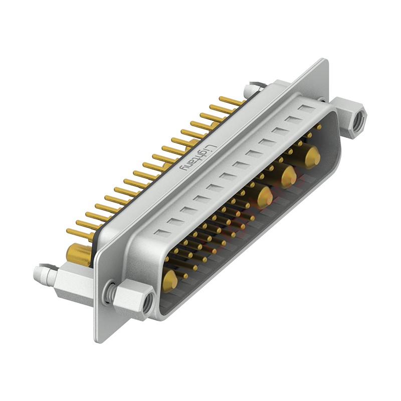 36W4公PCB直插板/鉚魚叉7.0/大電流30A