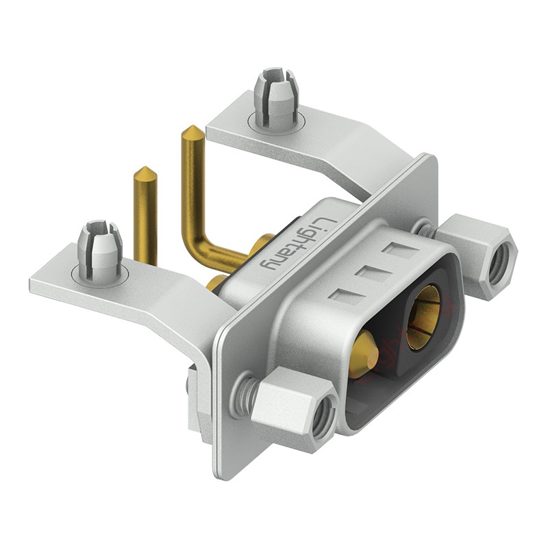 2V2公PCB彎插板/鉚支架10.8/大電流10A