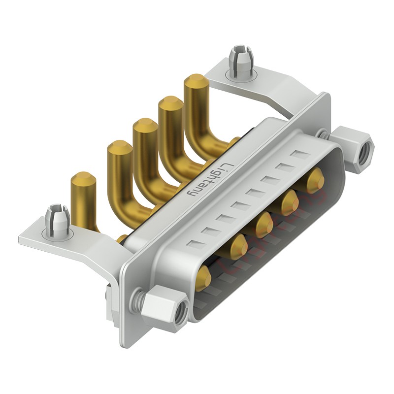 5W5公PCB彎插板/鉚支架10.8/大電流30A