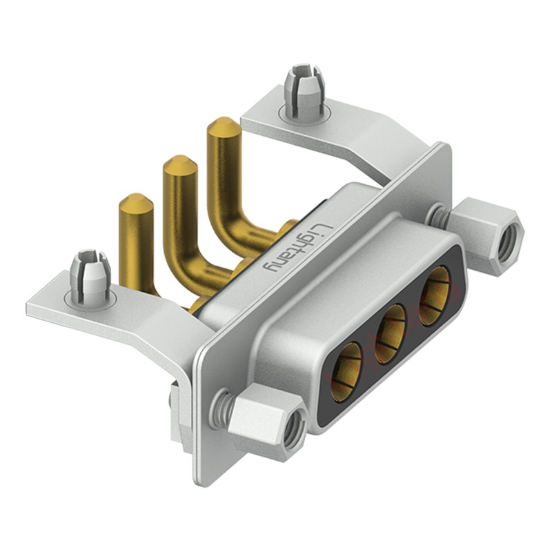 3W3母PCB彎插板/鉚支架10.8/大電流20A