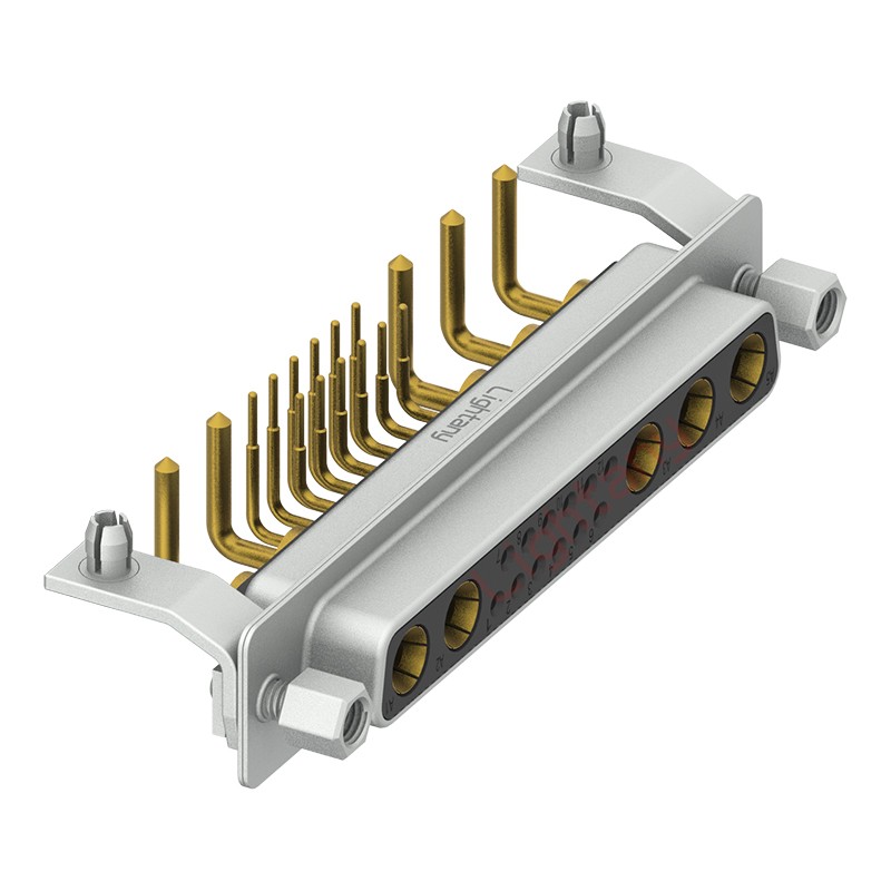17W5母PCB彎插板/鉚支架11.6/大電流10A