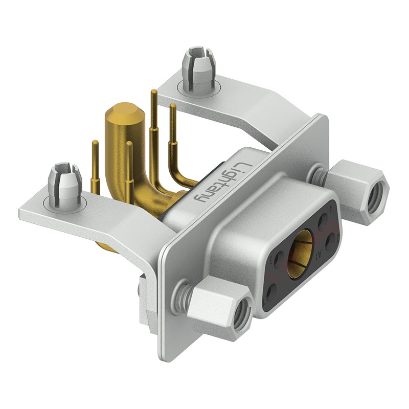 5W1母PCB彎插板/鉚支架11.6/大電流40A