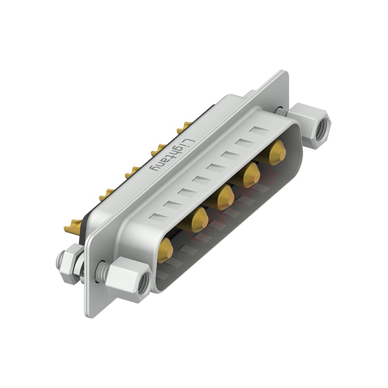 5W5公短體焊線/配螺絲螺母/大電流10A