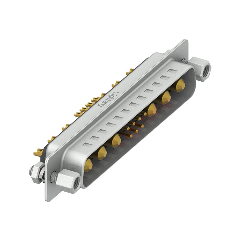 13W6A公短體焊線/配螺絲螺母/大電流10A