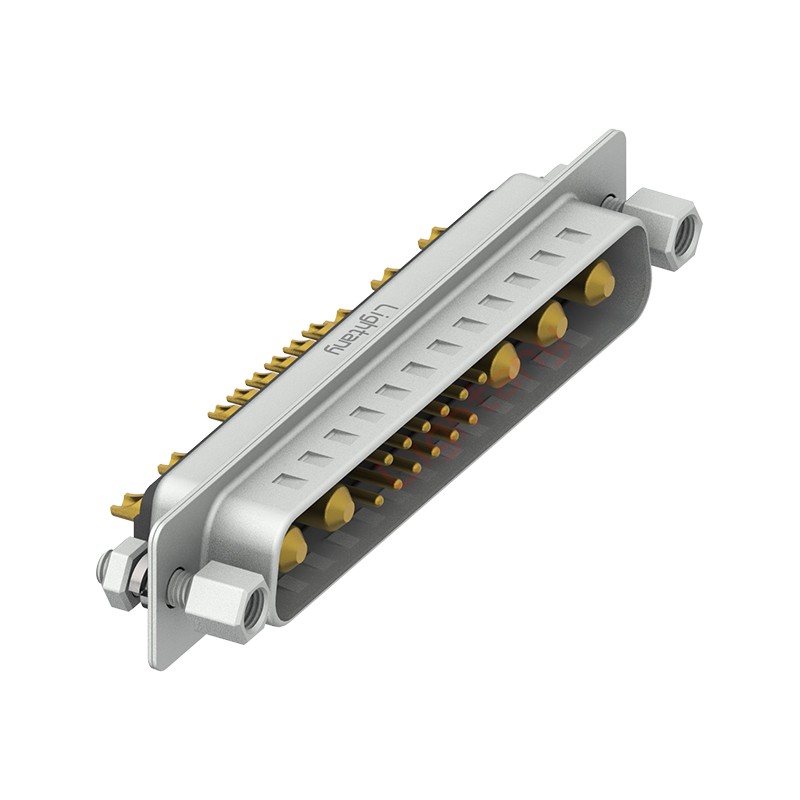 17W5公短體焊線/配螺絲螺母/大電流10A