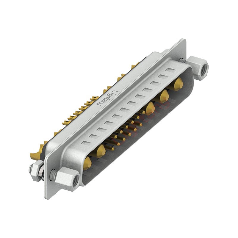 17W5公短體焊線/配螺絲螺母/大電流40A