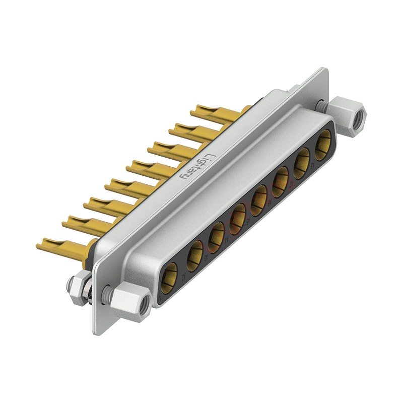 8W8母長體焊線/配螺絲螺母/大電流10A