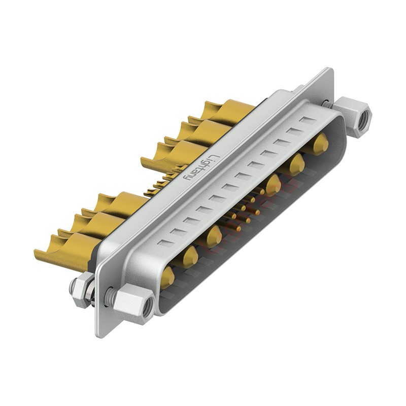 13W6A公長體焊線/配螺絲螺母/大電流40A