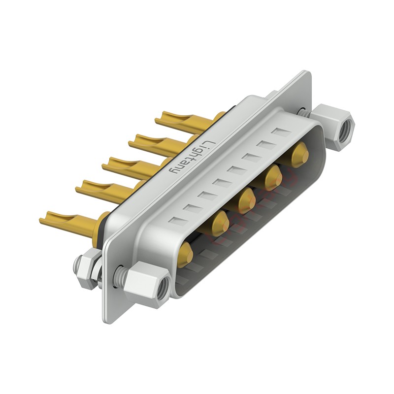 5W5公長體焊線/配螺絲螺母/大電流10A