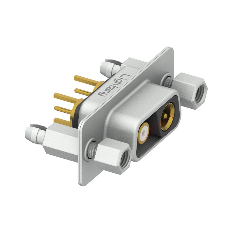 2V2母PCB直插板/鉚魚叉7.0/射頻同軸75歐姆