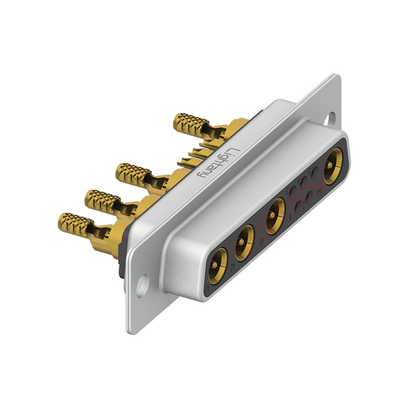 9W4母焊線式/光孔/射頻同軸50歐姆