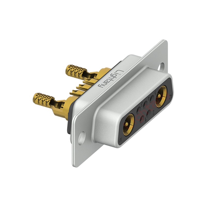 7W2母焊線式/光孔/射頻同軸75歐姆