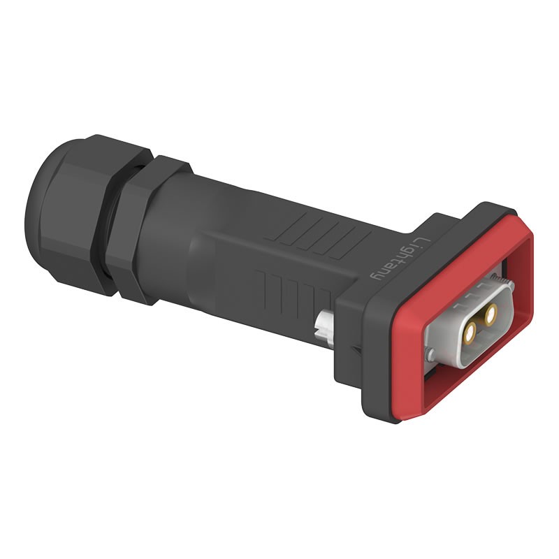 2W2公頭焊線+防水接頭/線徑5~11mm/射頻同軸50歐姆