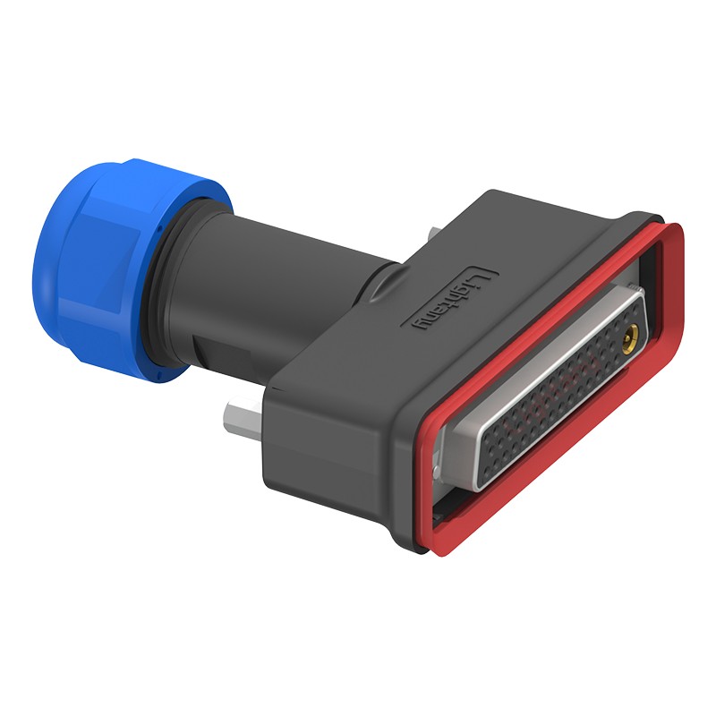 47W1母頭焊線+防水接頭/線徑10~16mm/射頻同軸75歐姆