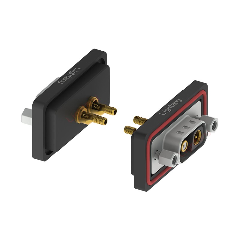 防水2V2公焊線式/鎖螺絲/射頻同軸50歐姆