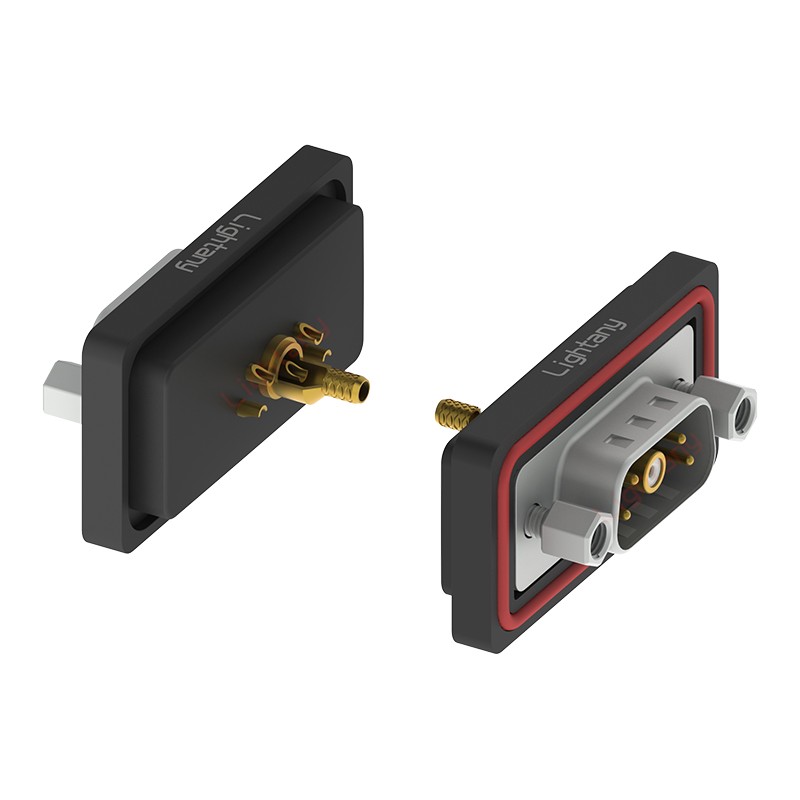 防水5W1公焊線式/鎖螺絲/射頻同軸50歐姆