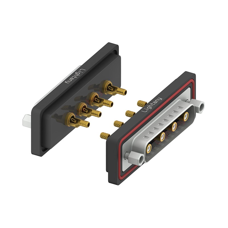 防水4W4公焊線式/鎖螺絲/射頻同軸50歐姆