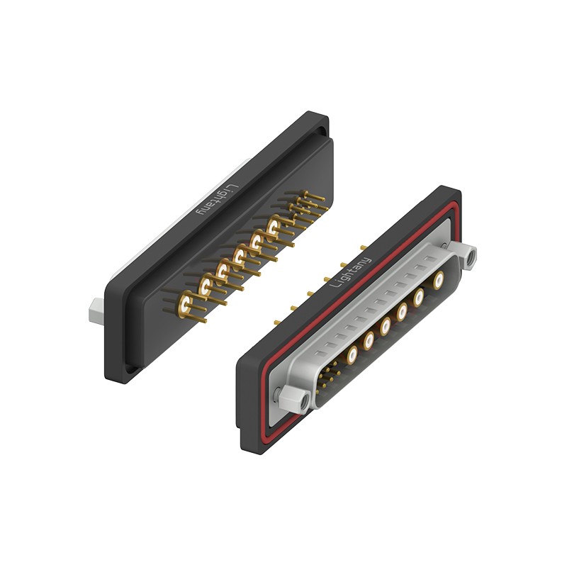 防水13W6B公直插板/鎖螺絲/射頻同軸50歐姆