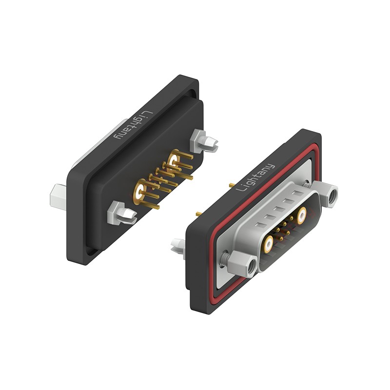 防水7W2公直插板/鉚魚叉/鎖螺絲/射頻同軸50歐姆