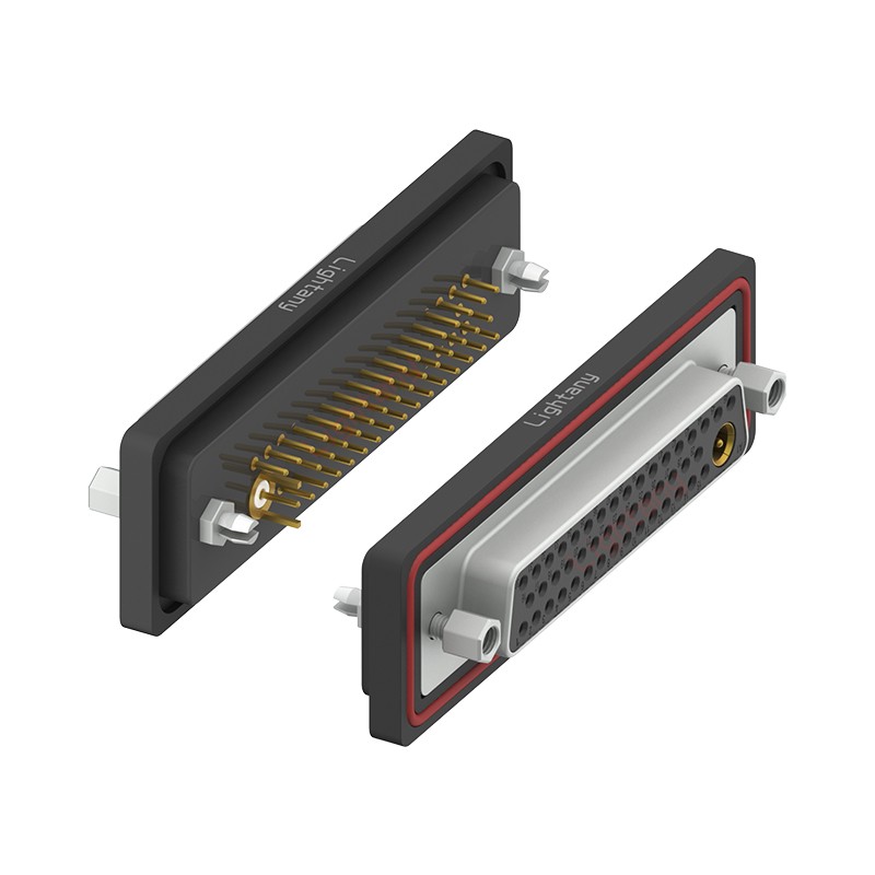 防水47W1母直插板/鉚魚(yú)叉/鎖螺絲/射頻同軸50歐姆