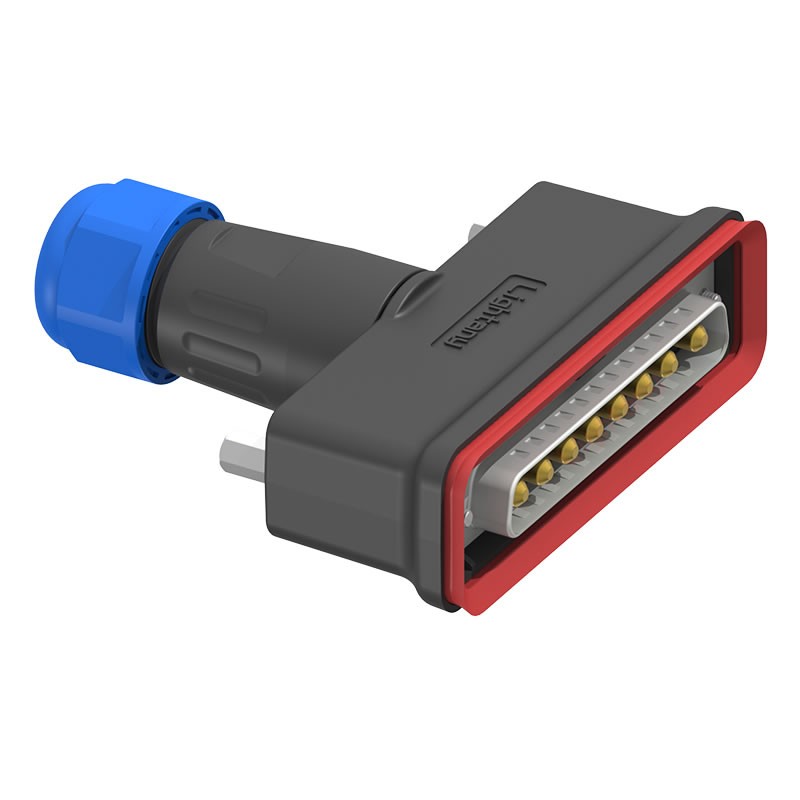 8W8公頭焊線+防水接頭/線徑5~11mm/大電流40A