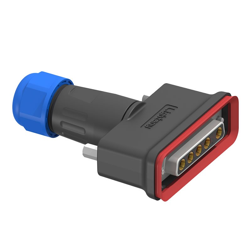 5W5母頭焊線+防水接頭/線徑5~11mm/大電流40A