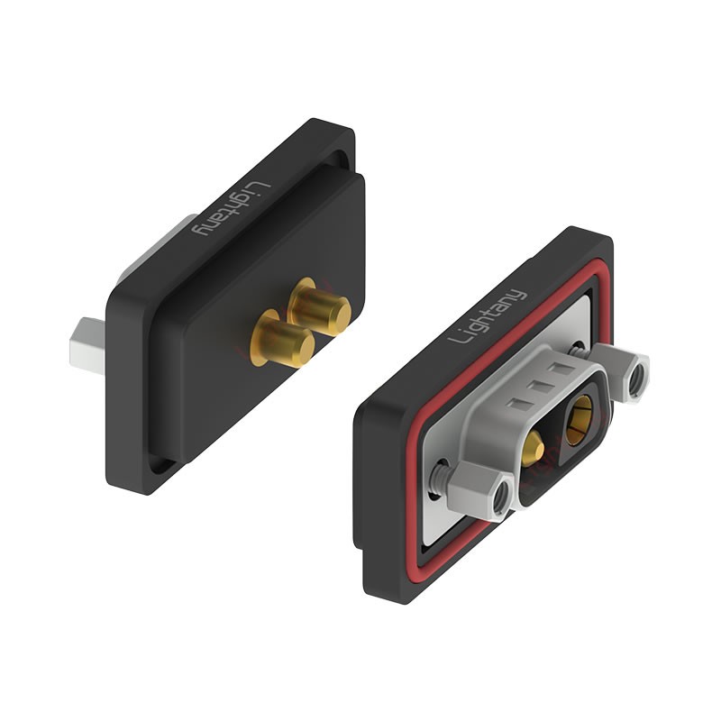 防水2V2公直插板/鎖螺絲/大電流40A