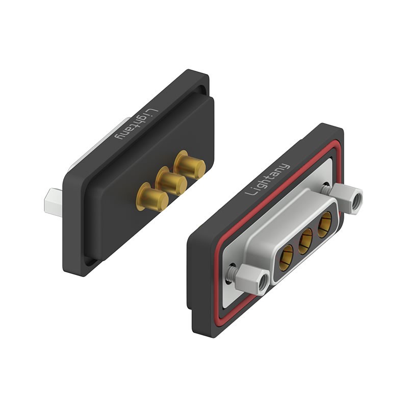 防水3W3母直插板/鎖螺絲/大電流40A