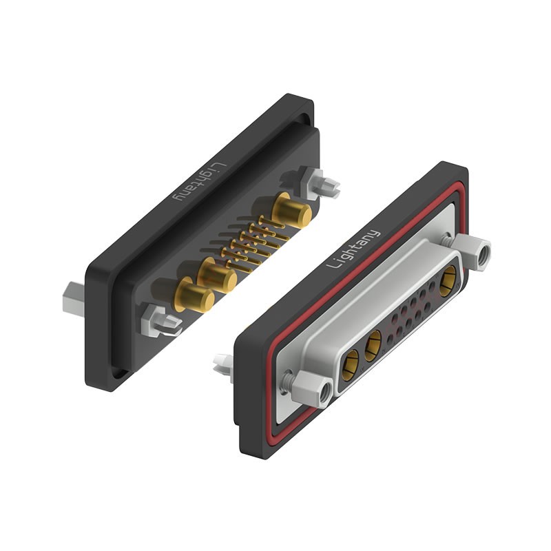 防水13W3母直插板/鉚魚叉/鎖螺絲/大電流40A