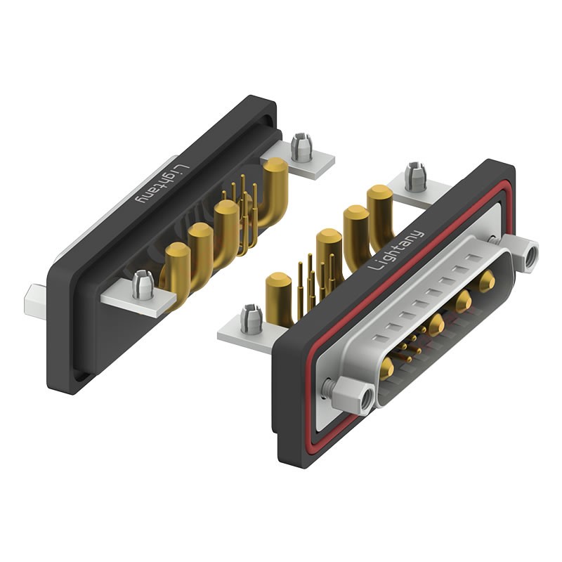 防水9W4公彎插板/鉚支架/鎖螺絲/大電流40A