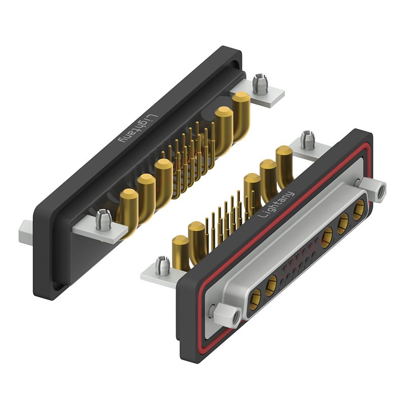 防水17W5母彎插板/鉚支架/鎖螺絲/大電流40A