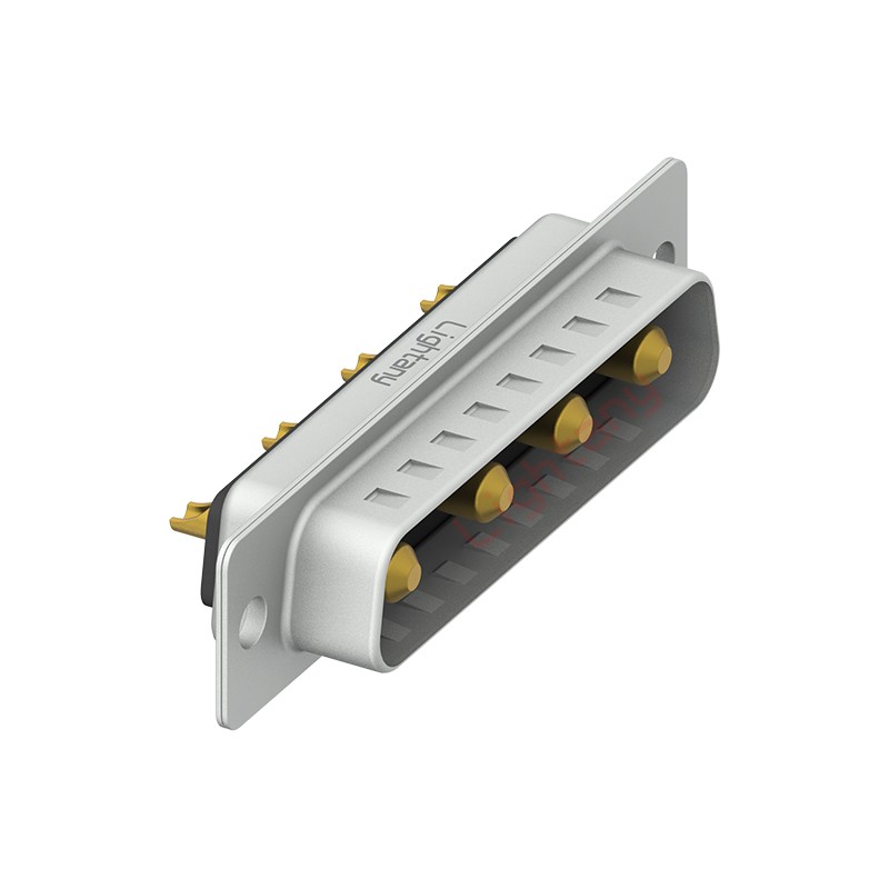 4W4公短體焊線/光孔/大電流10A