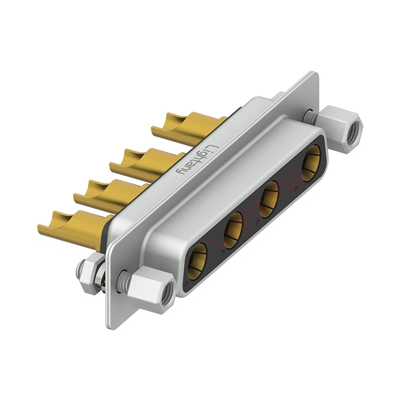4W4母長體焊線/螺絲螺母/大電流30A