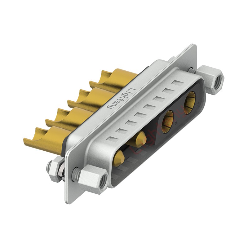 4V4公長體焊線/配螺絲螺母/大電流40A
