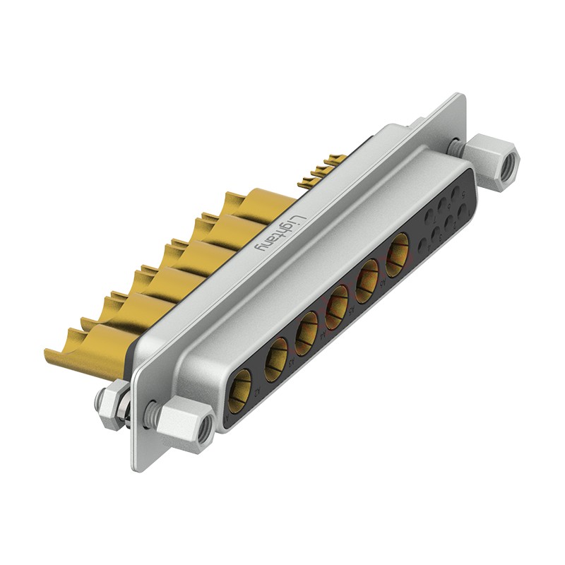 13W6B母長體焊線/配螺絲螺母/大電流40A