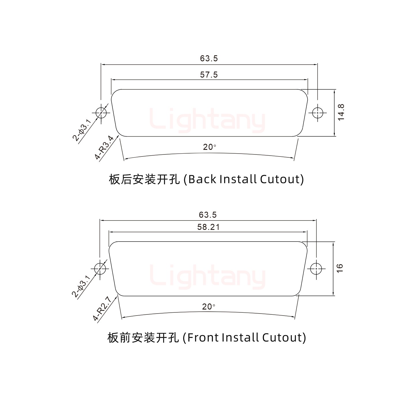HDB104 母 焊線式 光孔 車(chē)針