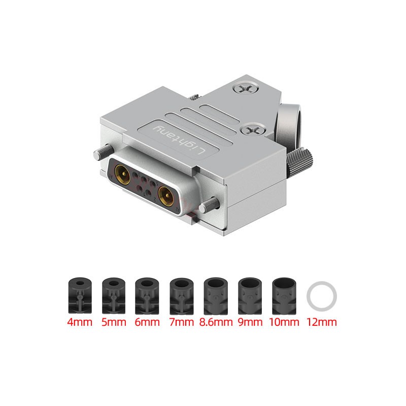 7W2母焊線(xiàn)式75歐姆+15P金屬外殼1679斜出線(xiàn)4~12mm