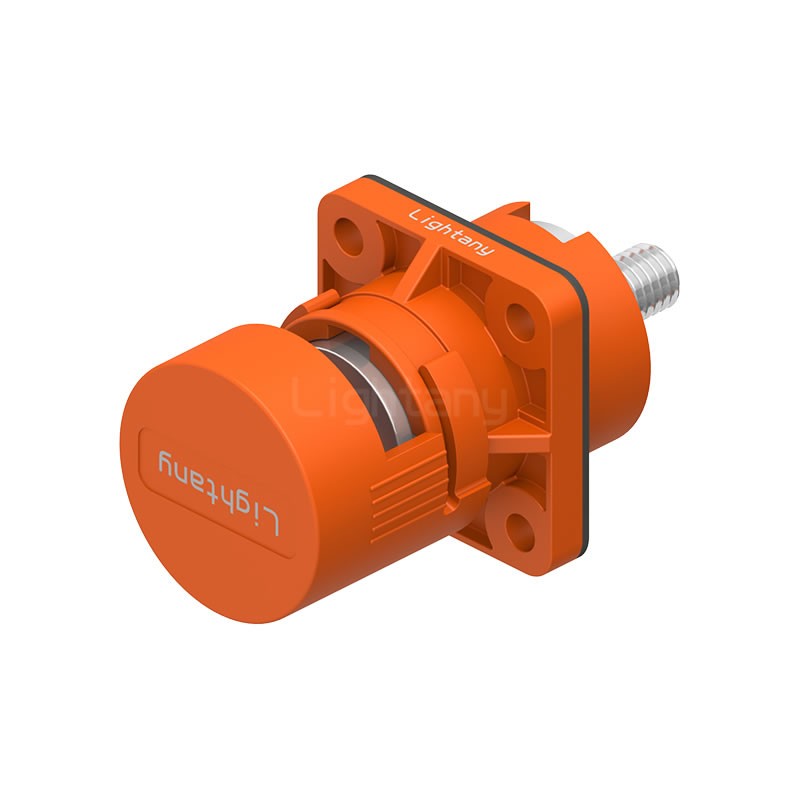 LTC2540SO-M1YL外螺紋穿墻插座 250/300/350/400A 橘黃