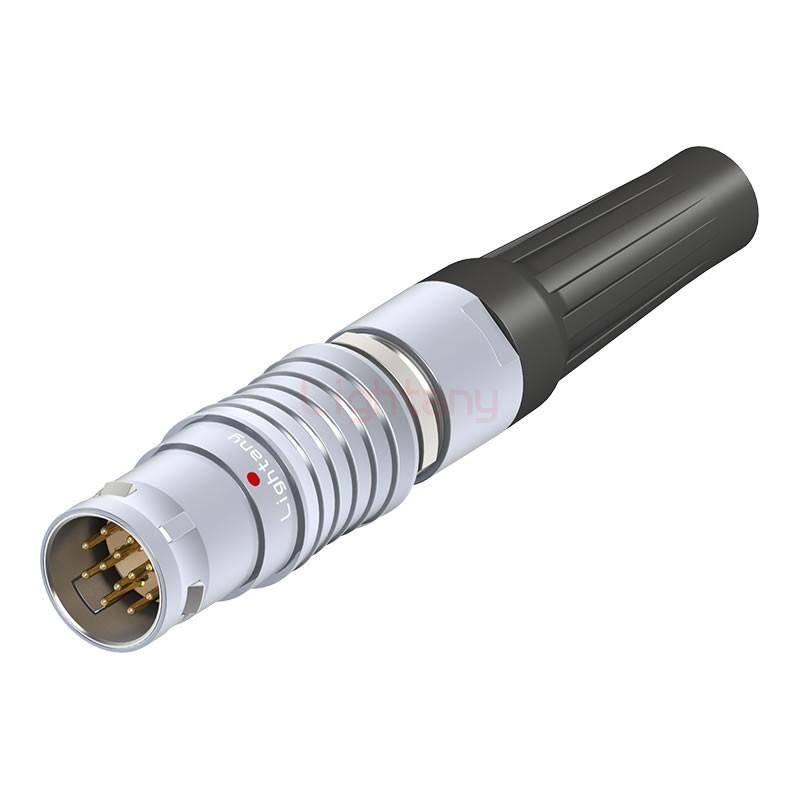 FGG.3B.012.CLAD92Z帶護(hù)套直式插頭