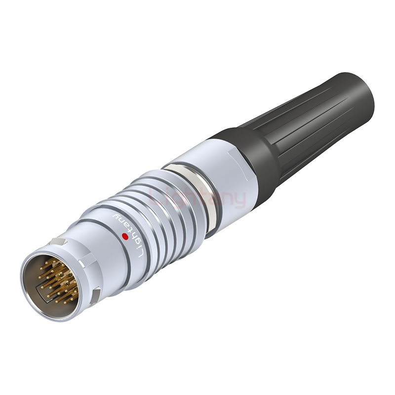 FGG.3B.020.CLAD92Z帶護(hù)套直式插頭