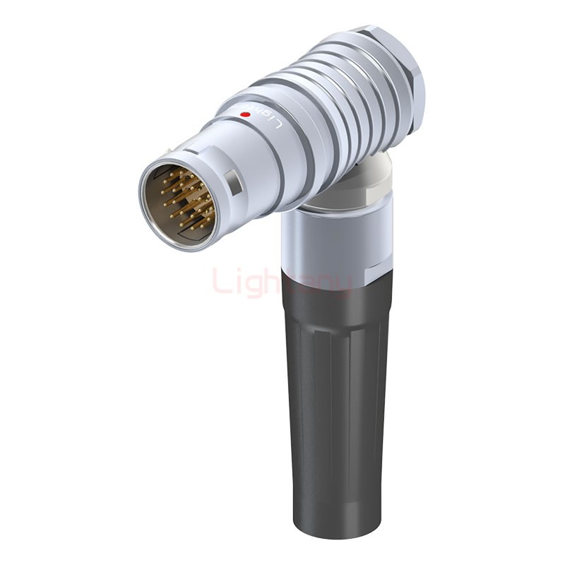 FHG.3B.022.CLAD11Z帶護(hù)套彎式插頭