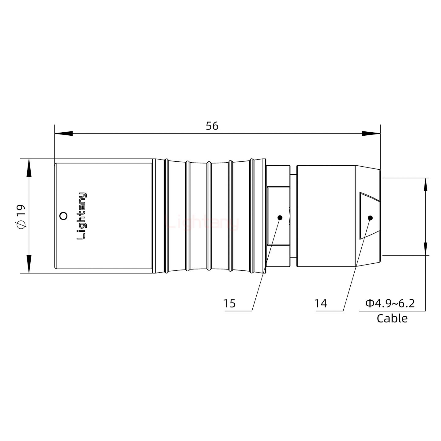 PHG.3B.006.CLLD62浮動(dòng)插座