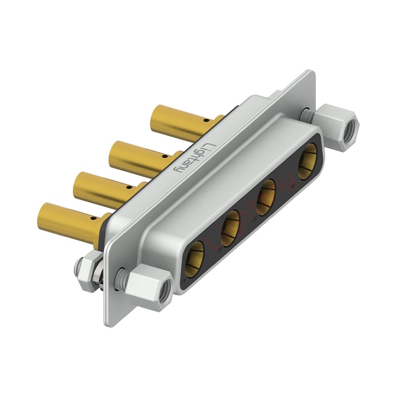 4W4母壓線式/配螺絲螺母/大電流20A