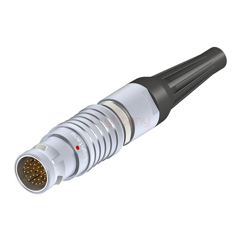 FGG.2B.032.CLAM31Z帶護套直式插頭