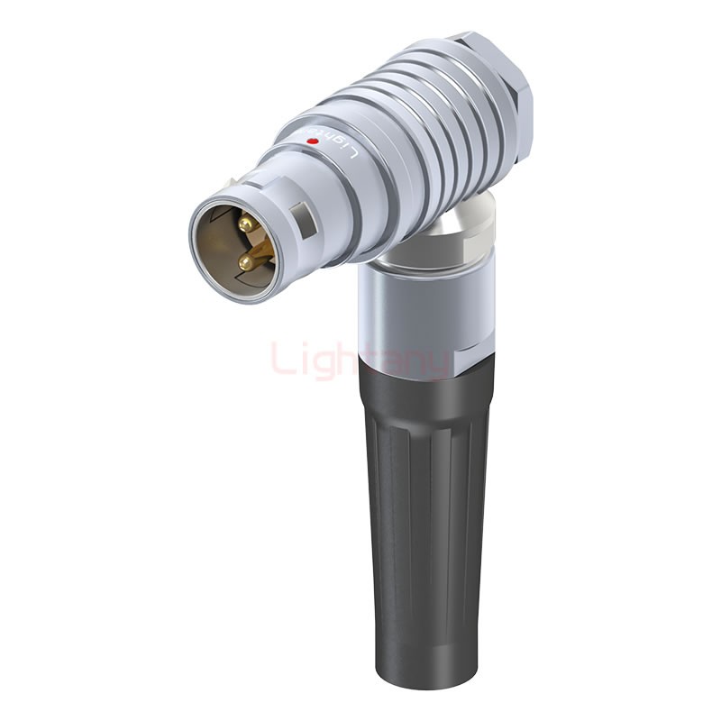 FHG.2B.002.CLAD99Z推拉自鎖帶護(hù)套彎式插頭