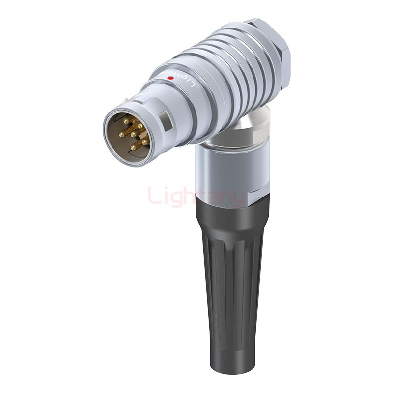 FHG.2B.006.CLAD72Z推拉自鎖帶護(hù)套彎式插頭