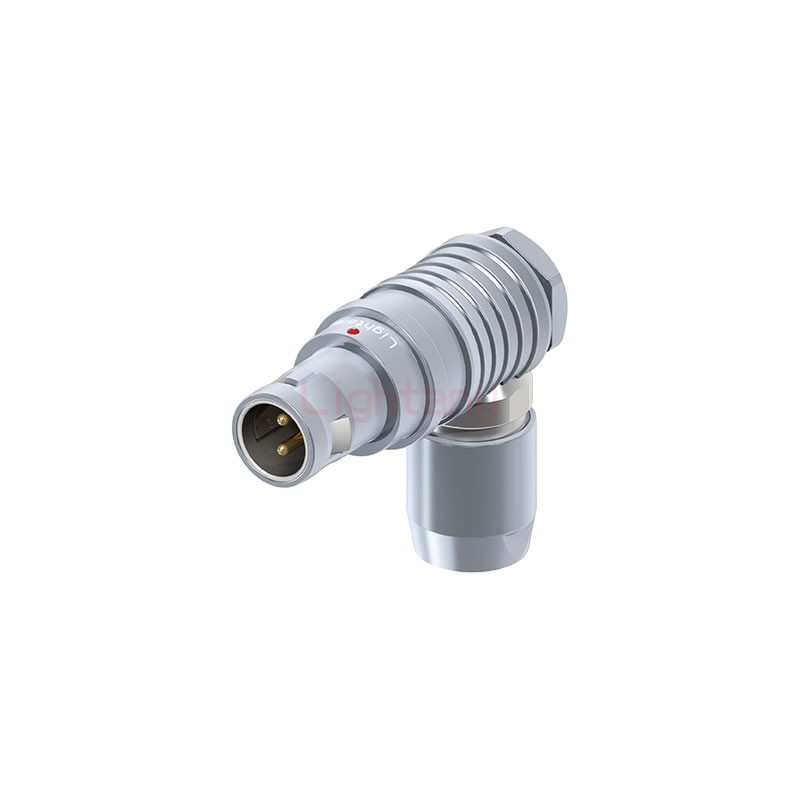 FHG.0B.002.CLAD31推拉自鎖彎式插頭