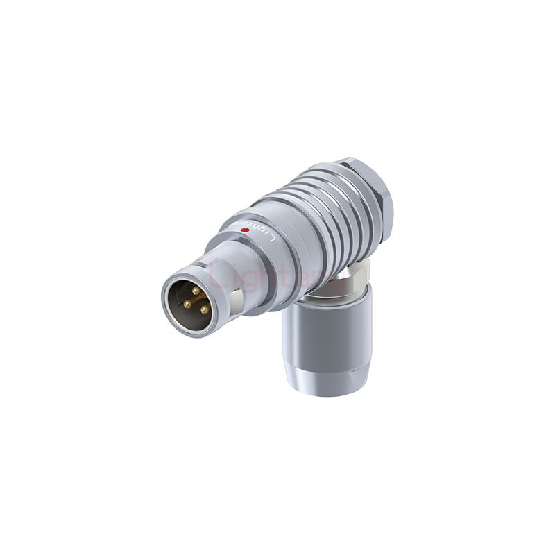 FHG.0B.003.CLAD56推拉自鎖彎式插頭