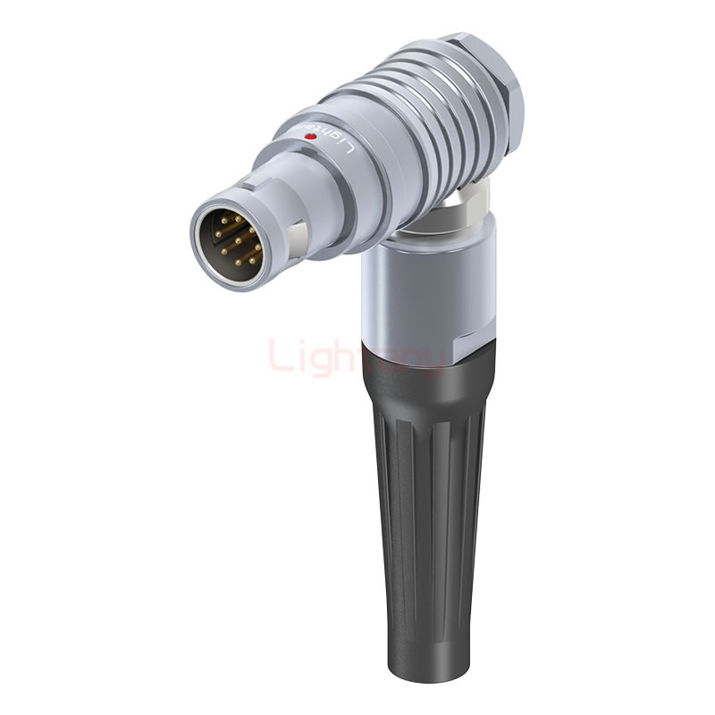 FHG.0B.009.CLAD42Z帶護套彎式插頭