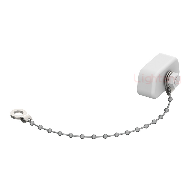 9P母座防護(hù)蓋帶鏈珠